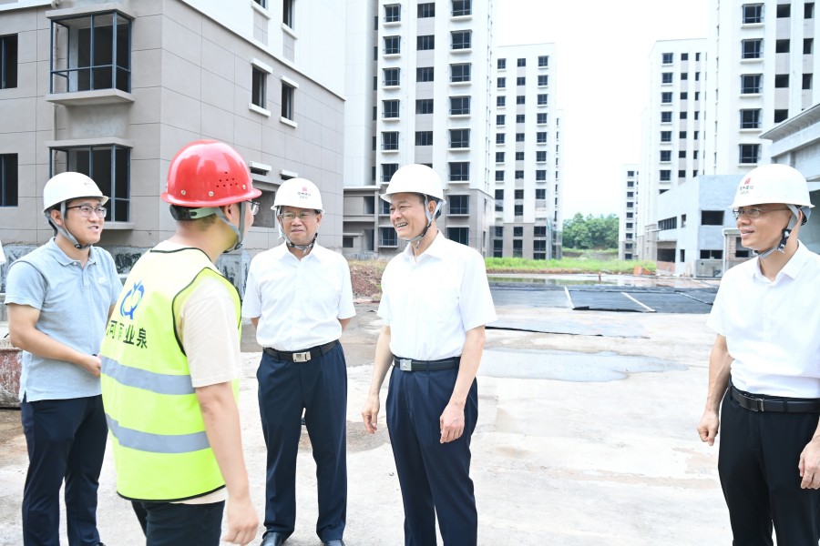 李克坚在赣州市中心城区调度安置房建设等工作